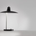 Rare lampe de bureau modèle 264 de Jacques Biny, édition Luminalite