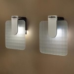 pair of wall lights by Jean-Pierre Vitrac