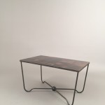 Low table in ceramic by Denise Gatard