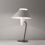Rare desk lamp by Jean-Boris Lacroix 