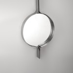 Round mirror by Xavier-Féal