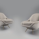 Pair of Erton armchairs 