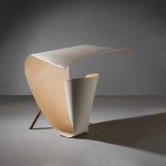 Rare lamp model B 201 by Michel Buffet 