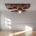 Ceiling light by Roland Laroche.